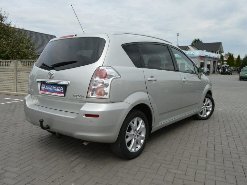 Toyota Corolla Verso 1.6i 100% bezwypadkowy Klimatronik Przebieg 120 tys.km III (2004-2009)