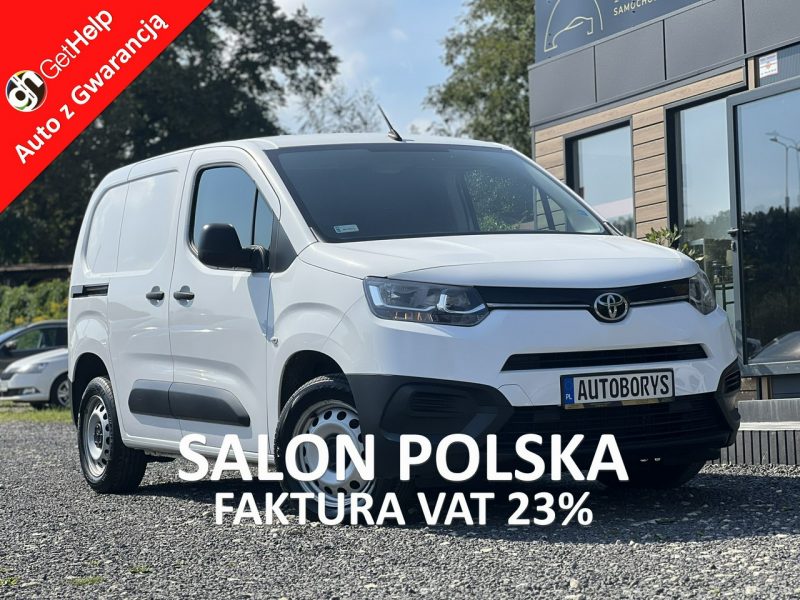 Toyota ProAce City Salon Polska Poleasingowy I właściciel Serwis ASO VAT 23% Bezwypadkowy