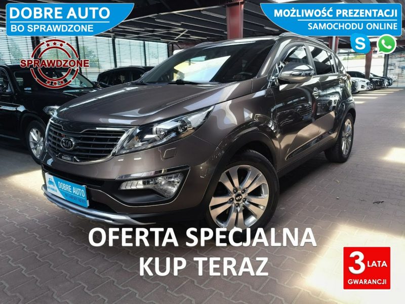 Kia Sportage 2.0 163 KM Kamera, Navi, Grzane Fotele Przód/Tył, HandsFree, Xenon III (2010-2015)