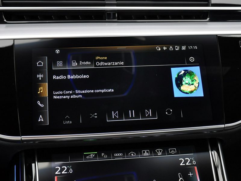Audi A8 60TFSIe Quattro LANG MatrixHD B&O Kamery360 OśSkrętna TempomatACC TV D5 (2017-)