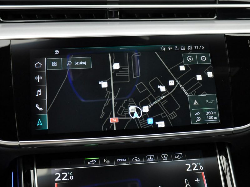 Audi A8 60TFSIe Quattro LANG MatrixHD B&O Kamery360 OśSkrętna TempomatACC TV D5 (2017-)