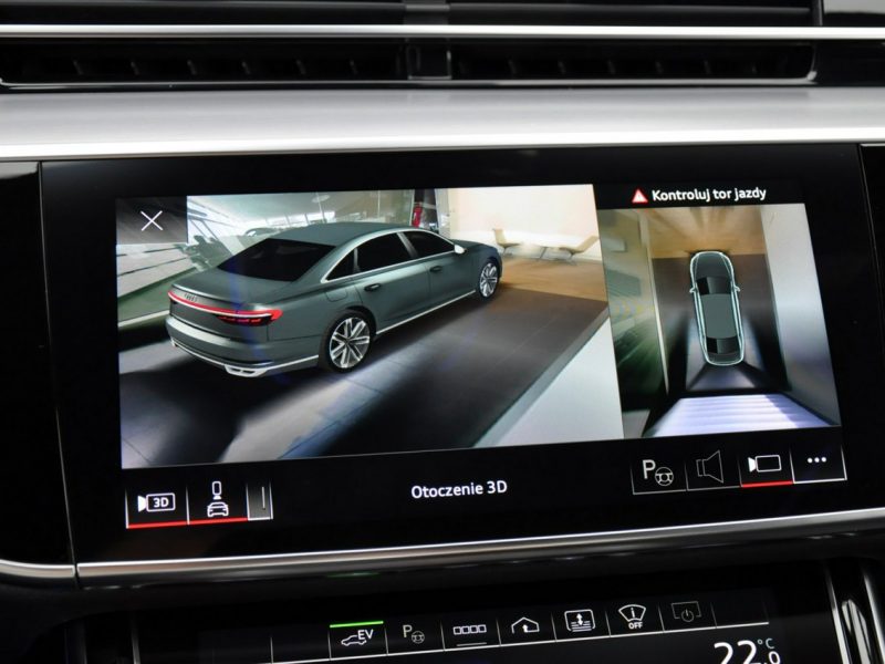 Audi A8 60TFSIe Quattro LANG MatrixHD B&O Kamery360 OśSkrętna TempomatACC TV D5 (2017-)