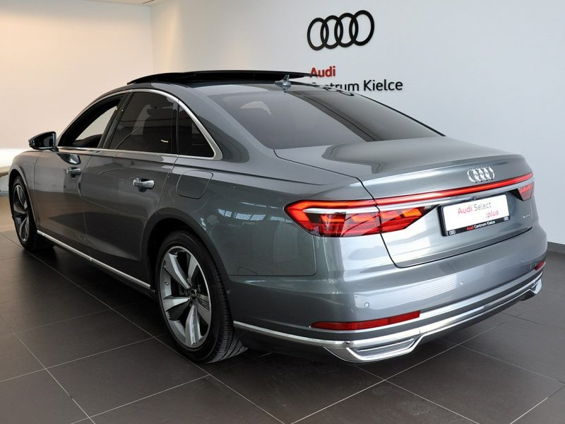 Audi A8 60TFSIe Quattro LANG MatrixHD B&O Kamery360 OśSkrętna TempomatACC TV D5 (2017-)