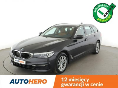 BMW 520 4x4 automat full LED skóra navi kamera i czujniki parkowania el. stero G30/G31 (2017-2023)