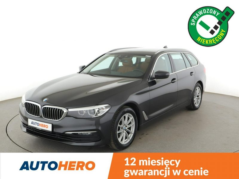 BMW 520 4x4 automat full LED skóra navi kamera i czujniki parkowania el. stero G30/G31 (2017-2023)