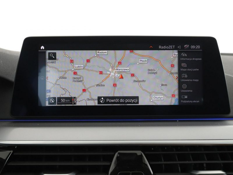 BMW 520 4x4 automat full LED skóra navi kamera i czujniki parkowania el. stero G30/G31 (2017-2023)