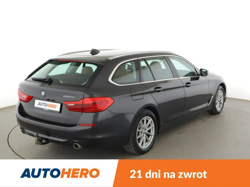 BMW 520 4x4 automat full LED skóra navi kamera i czujniki parkowania el. stero G30/G31 (2017-2023)