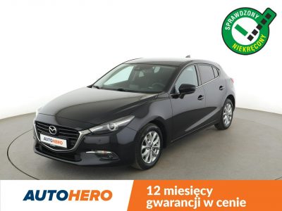 Mazda 3 Automat navi kamera i czujniki parkowania klima auto grzane fotele III (2013-)