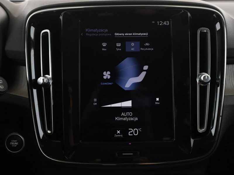 Volvo XC 40 Automat full LED skóra navi kamera i czujniki parkowania