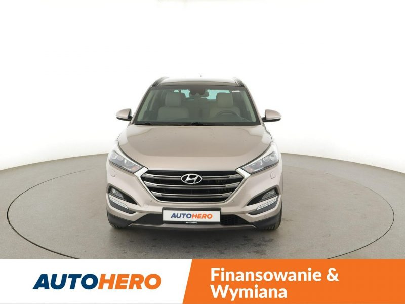 Hyundai Tucson 2.0d Automat 4WD Premium Panorama Grzana Wentylowana Skóra Navi Kamera III (2015-2020)