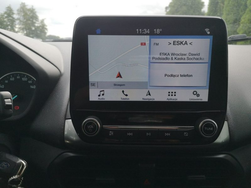 Ford EcoSport 1,5 TDCI 125KM Klima Parktronic Nawi 4x4 Salon Polska FV 23% Servis II (2013-)