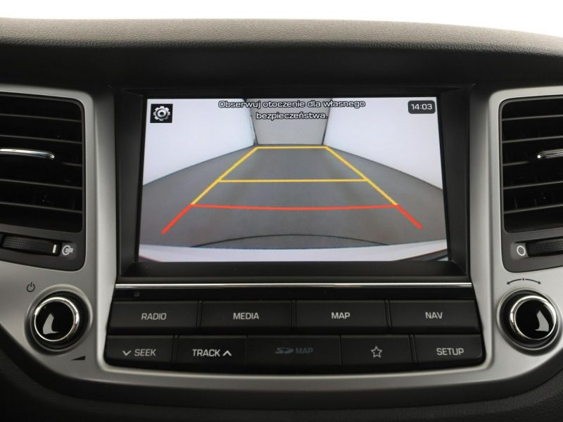 Hyundai Tucson LED grzane fotele klima czujniki parkowania navi bluetooth III (2015-2020)