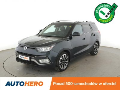 SsangYong XLV automat skóra kamera-PDC grzane fotele hak tempomat