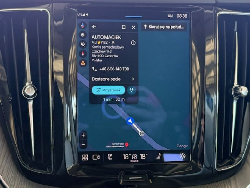 Volvo XC 60 NOWY MODEL, JASNY ŚRODEK, B4 DIESEL, 197PS, SUPER STAN! II (2017-)
