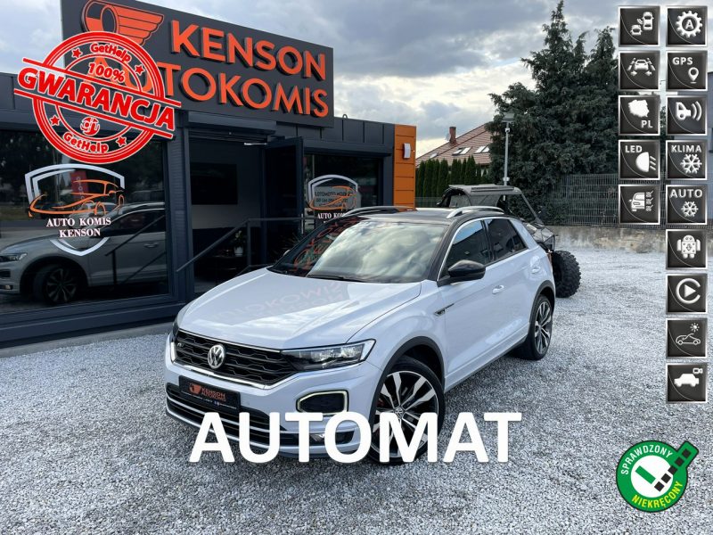 Volkswagen T-Roc R-Line,LED, Klima, Navi, Akt. Temp, Asystenci, CarPlay, Kamera Cofania