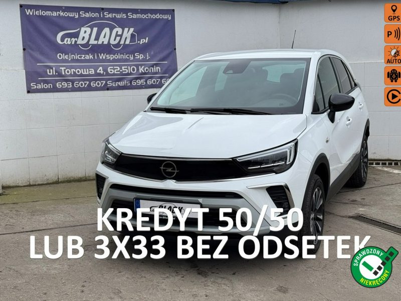 Opel Crossland X Pisemna Gwarancja 12 miesięcy