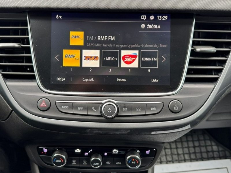 Opel Crossland X Pisemna Gwarancja 12 miesięcy