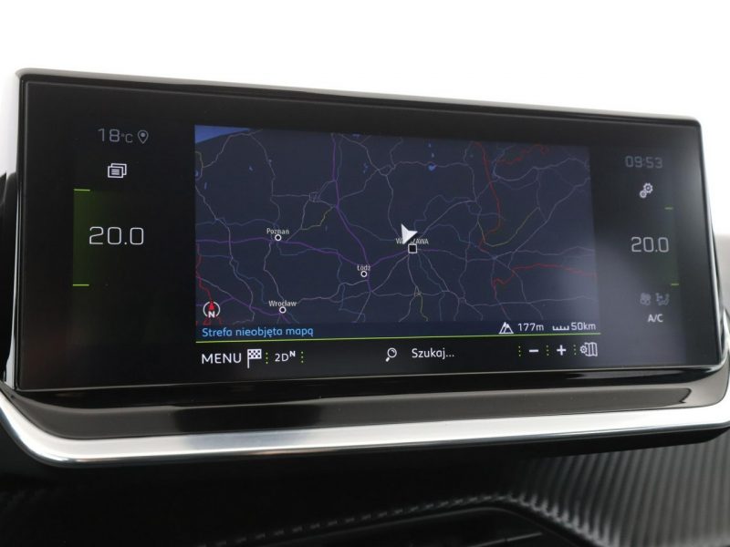 Peugeot 208 Navi klimatyzacja Virtual Czujniki parkowania Bluetooth II (2019 -)