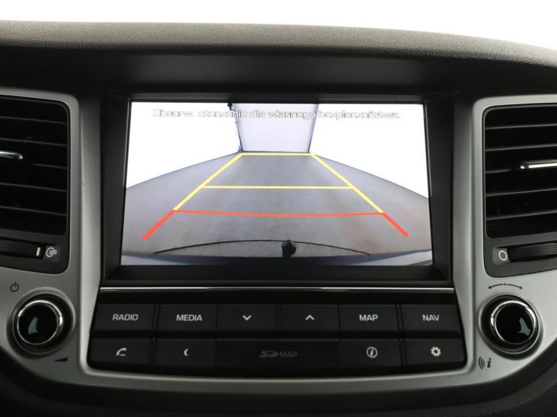 Hyundai Tucson klima auto navi grzane fotele kamera i czujniki parkowania III (2015-2020)