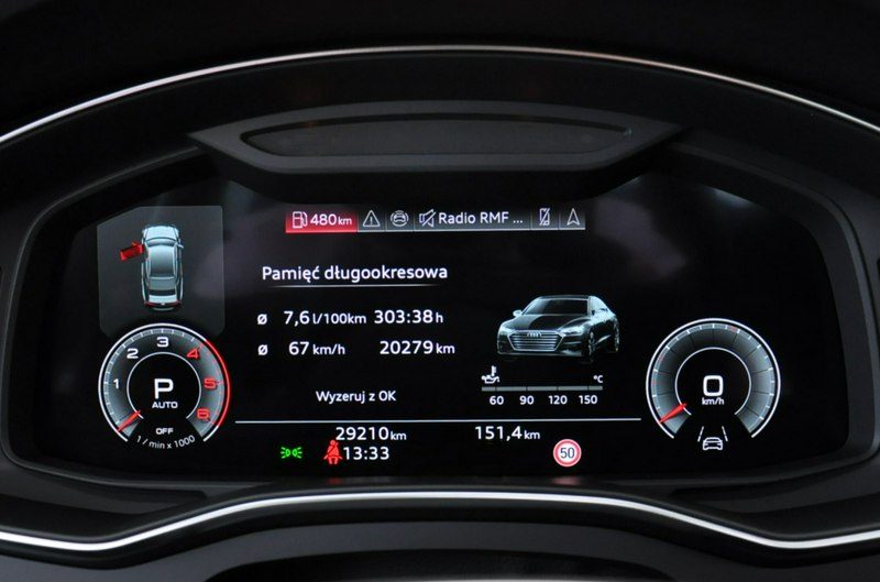Audi A7 50TDI Quattro Sline VirtualPlus Panorama Matrix TempomatACC Hak HeadUp 4G9 (2018-)