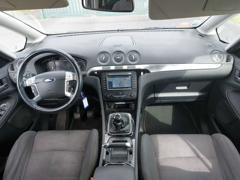 Ford S-Max Titanium, 7 miejsc, po liftingu, nawigacja, czujniki parkowania I (2006-2015)