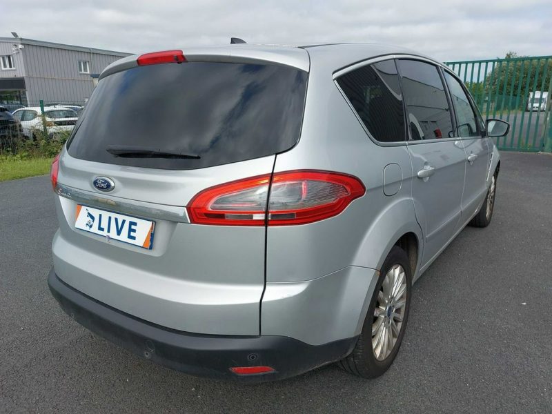 Ford S-Max Titanium, 7 miejsc, po liftingu, nawigacja, czujniki parkowania I (2006-2015)