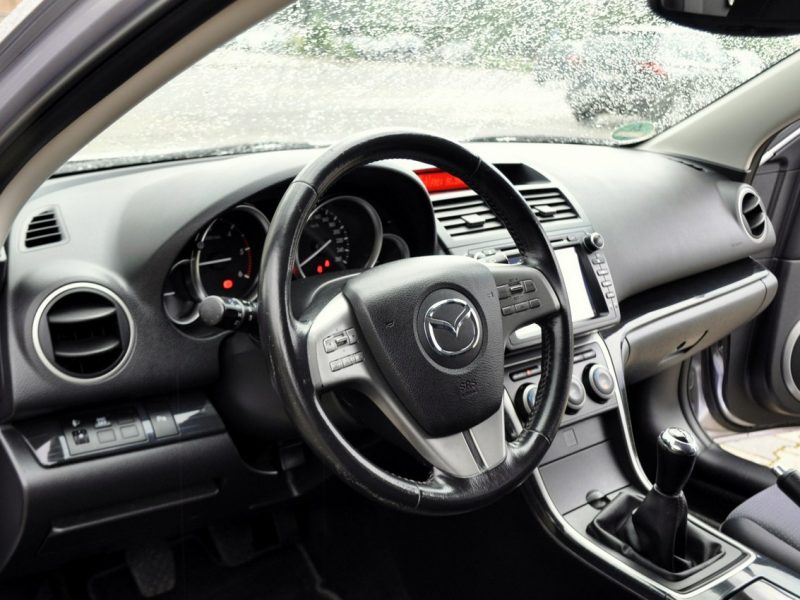 Mazda 6 2.0d(140KM)*Lift*Duża Navi*Welur*Reling*Klimatronik*2xPark.*Alu17"ASO II (2007-2013)