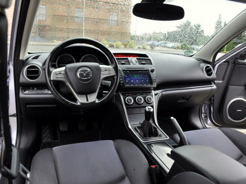 Mazda 6 2.0d(140KM)*Lift*Duża Navi*Welur*Reling*Klimatronik*2xPark.*Alu17"ASO II (2007-2013)