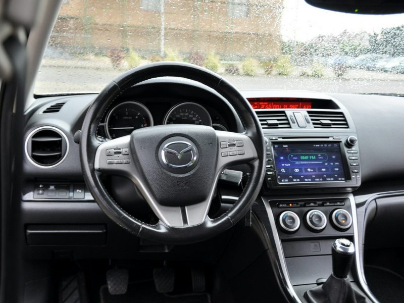 Mazda 6 2.0d(140KM)*Lift*Duża Navi*Welur*Reling*Klimatronik*2xPark.*Alu17"ASO II (2007-2013)