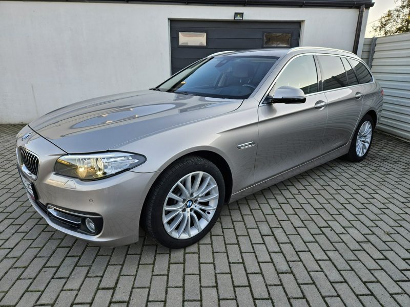 BMW 520 F11 LIFT 2.0 184KM 4x4 X-DRIVE bdb wypos. BEZWYPADEK automat ZADBANY F10 (2009-2017)