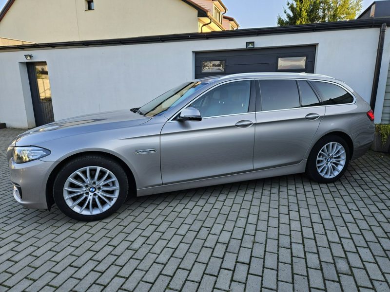 BMW 520 F11 LIFT 2.0 184KM 4x4 X-DRIVE bdb wypos. BEZWYPADEK automat ZADBANY F10 (2009-2017)
