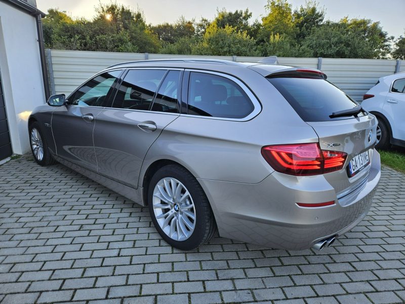 BMW 520 F11 LIFT 2.0 184KM 4x4 X-DRIVE bdb wypos. BEZWYPADEK automat ZADBANY F10 (2009-2017)