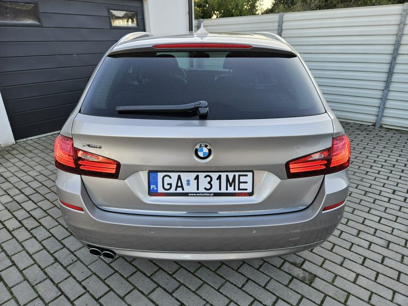 BMW 520 F11 LIFT 2.0 184KM 4x4 X-DRIVE bdb wypos. BEZWYPADEK automat ZADBANY F10 (2009-2017)