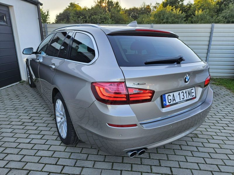 BMW 520 F11 LIFT 2.0 184KM 4x4 X-DRIVE bdb wypos. BEZWYPADEK automat ZADBANY F10 (2009-2017)