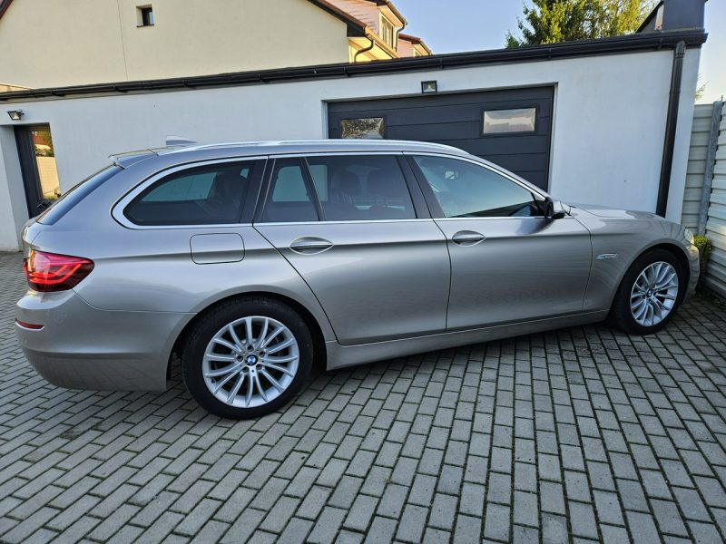 BMW 520 F11 LIFT 2.0 184KM 4x4 X-DRIVE bdb wypos. BEZWYPADEK automat ZADBANY F10 (2009-2017)