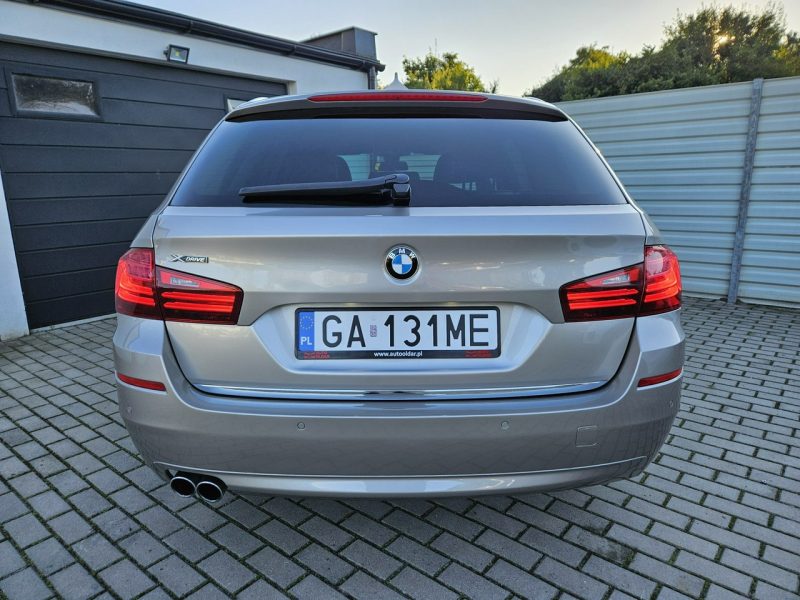 BMW 520 F11 LIFT 2.0 184KM 4x4 X-DRIVE bdb wypos. BEZWYPADEK automat ZADBANY F10 (2009-2017)