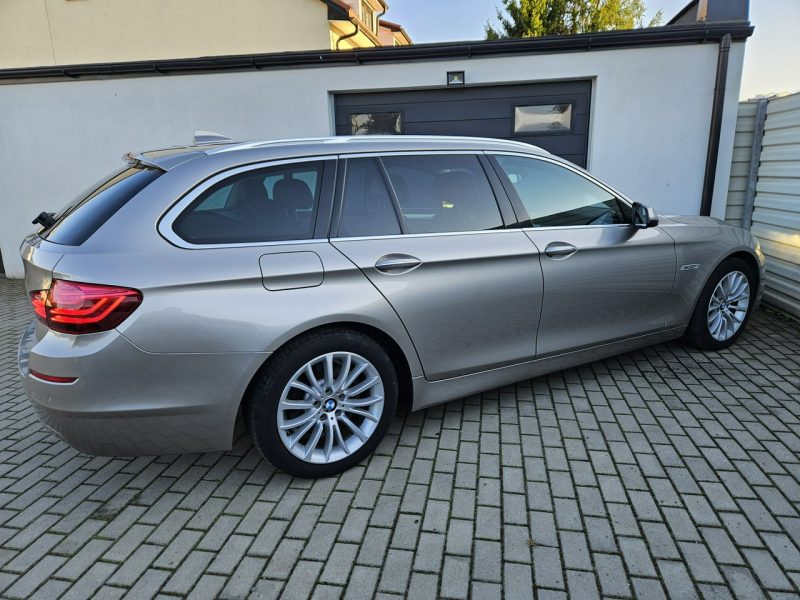 BMW 520 F11 LIFT 2.0 184KM 4x4 X-DRIVE bdb wypos. BEZWYPADEK automat ZADBANY F10 (2009-2017)