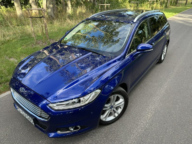 Ford Mondeo MK5 2.0 TDCI 150 Koni Convers Titanium Led Navi PowerShift Alu 17 Mk5 (2014-)