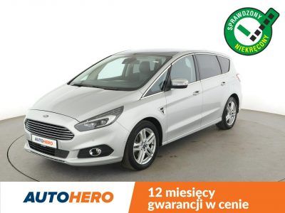 Ford S-Max 7 os. automat full LED navi skóra/alcantara el sterowane i grzane fote II (2015-)