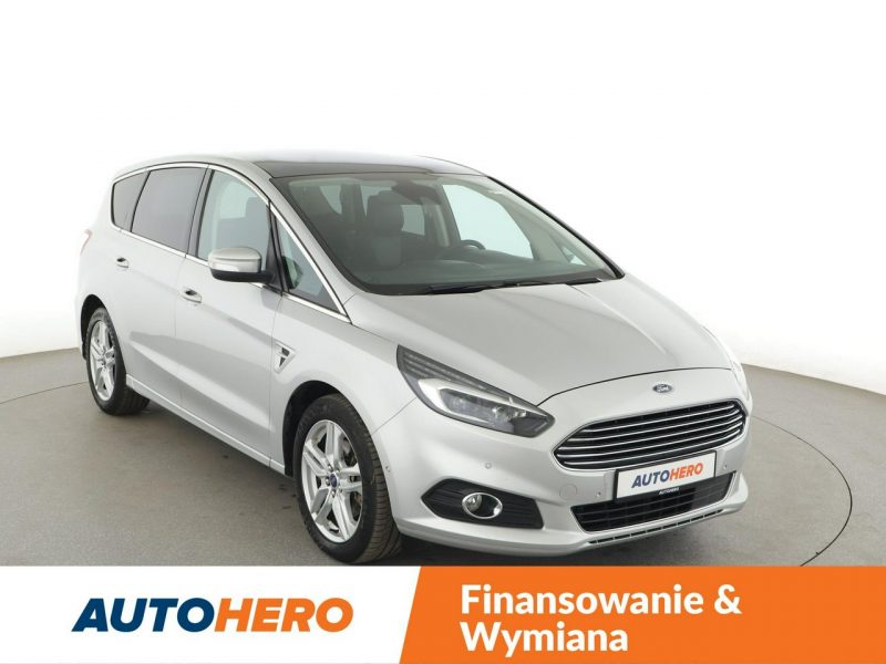 Ford S-Max 7 os. automat full LED navi skóra/alcantara el sterowane i grzane fote II (2015-)