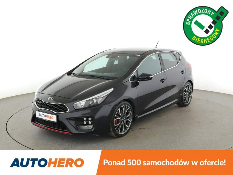 Kia Cee'd xenon skóra/alcantara klima auto kamera i czujniki parkowania II (2012-)