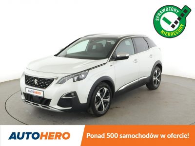 Peugeot 3008 GT-Line automat 180KM skóra panorama navi PDC-kamera grzane fotele ACC II (2016-)