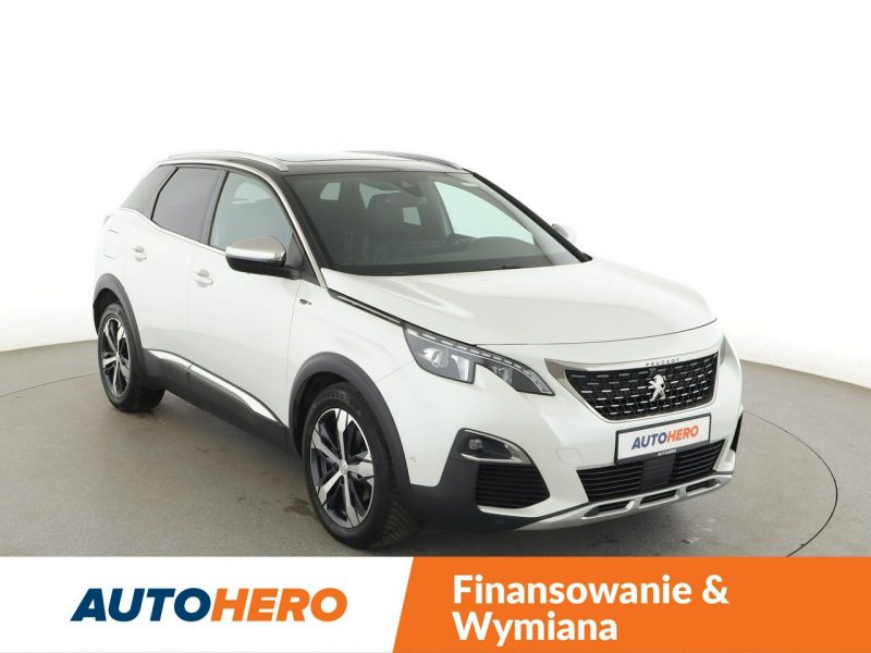 Peugeot 3008 GT-Line automat 180KM skóra panorama navi PDC-kamera grzane fotele ACC II (2016-)