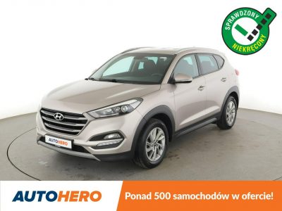 Hyundai Tucson navi PDC-kamera grzane fotele tempomat Bluetooth klima-auto III (2015-2020)