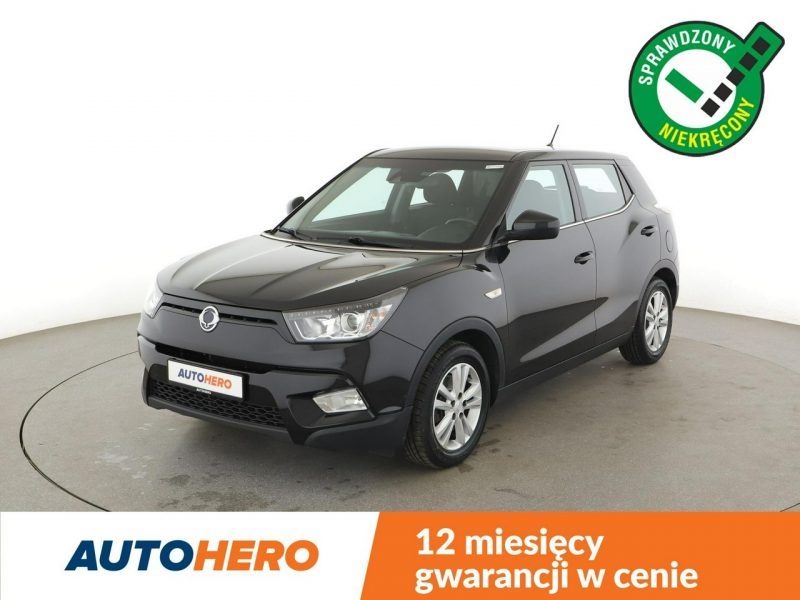 SsangYong Tivoli automat grzane fotele hak kamera tempomat Bluetooth klima-auto