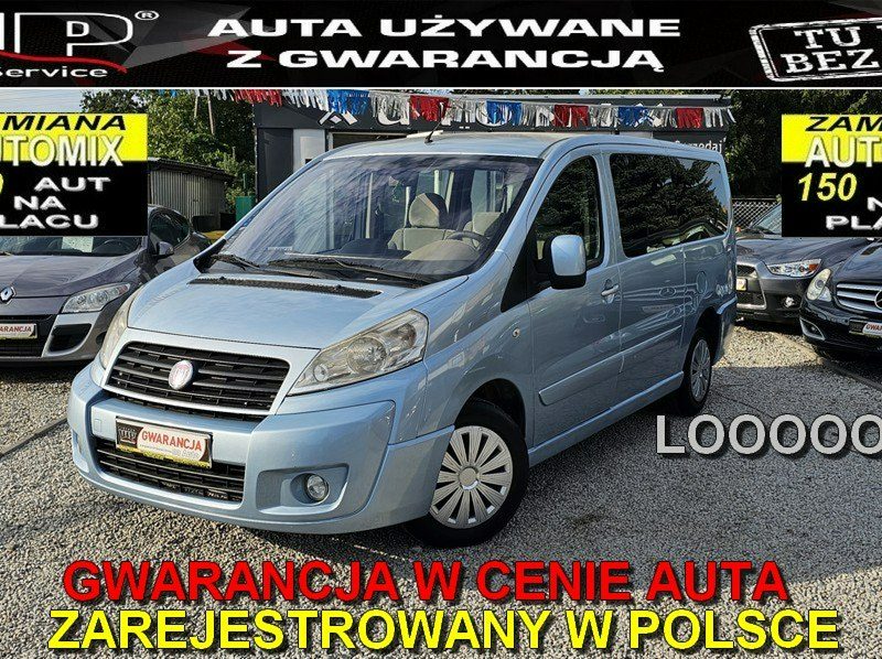 Fiat Scudo LONG!2,0HDI 120KM,Panorama,!Welur, GWARANCJA/ZAMIANA Automi-x.pl II (2007-)