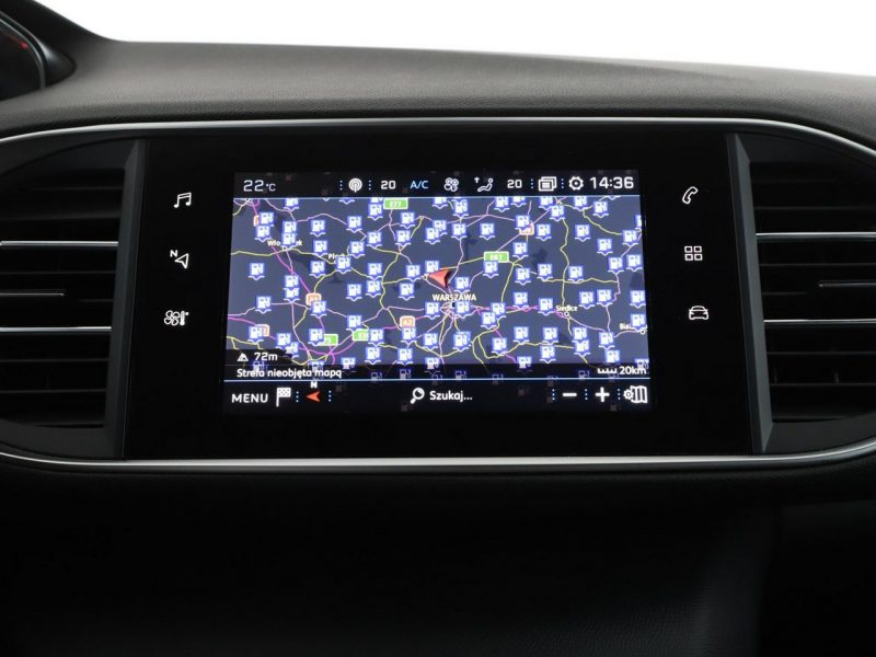 Peugeot 308 automat full LED skóra/alcantara klima auto kamera i czujniki park T9 (2014-2021)
