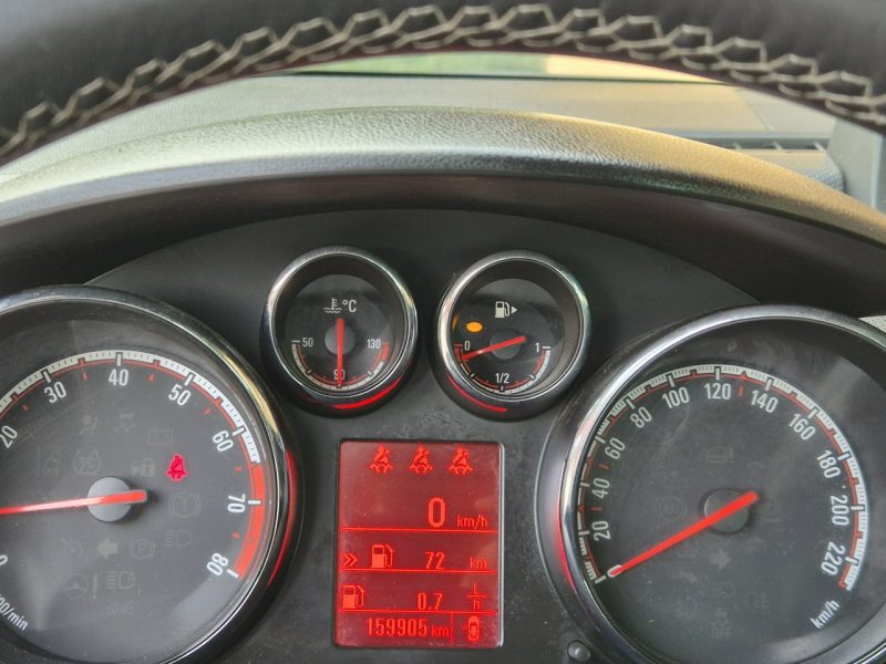 Opel Meriva 2016r, 1.4T 120KM, Bogata Opcja, Navi, Ledy, 159tyś km II (2010-)