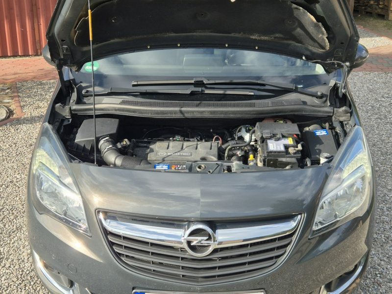 Opel Meriva 2016r, 1.4T 120KM, Bogata Opcja, Navi, Ledy, 159tyś km II (2010-)