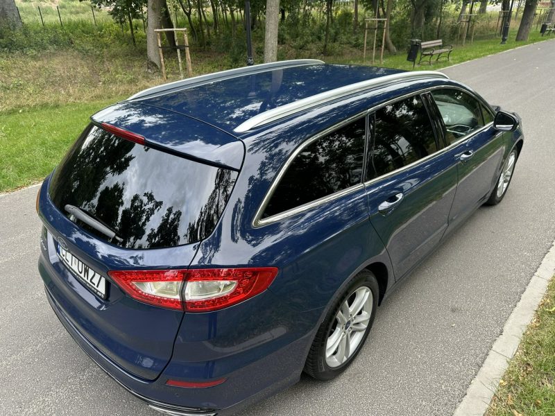 Ford Mondeo MK5 2.0 TDCI 180 Koni Titanium Led Navi PowerShift Salon Polska Alu 17 Mk5 (2014-)
